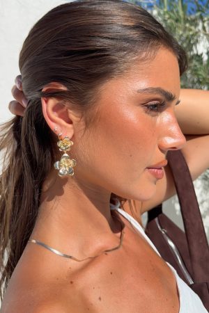 Astara Earrings Gold