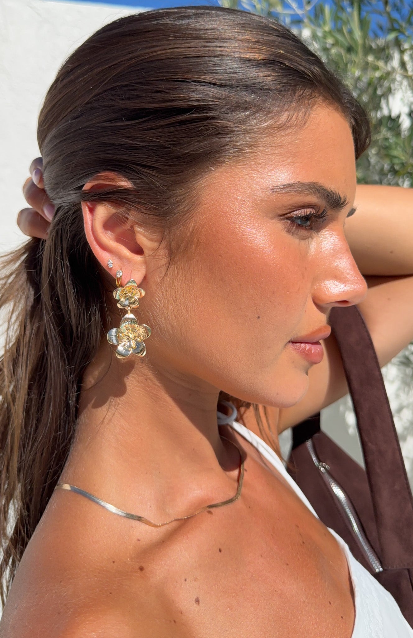 Astara Earrings Gold