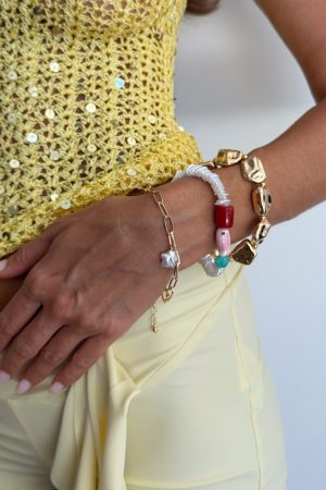 Aster Bracelet Set Gold