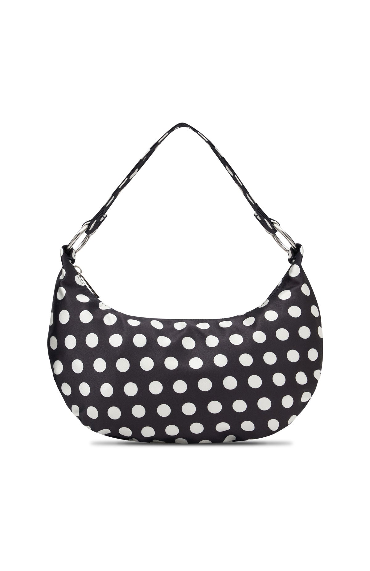 Aydin Shoulder Bag Black Polka Dot - Image 5