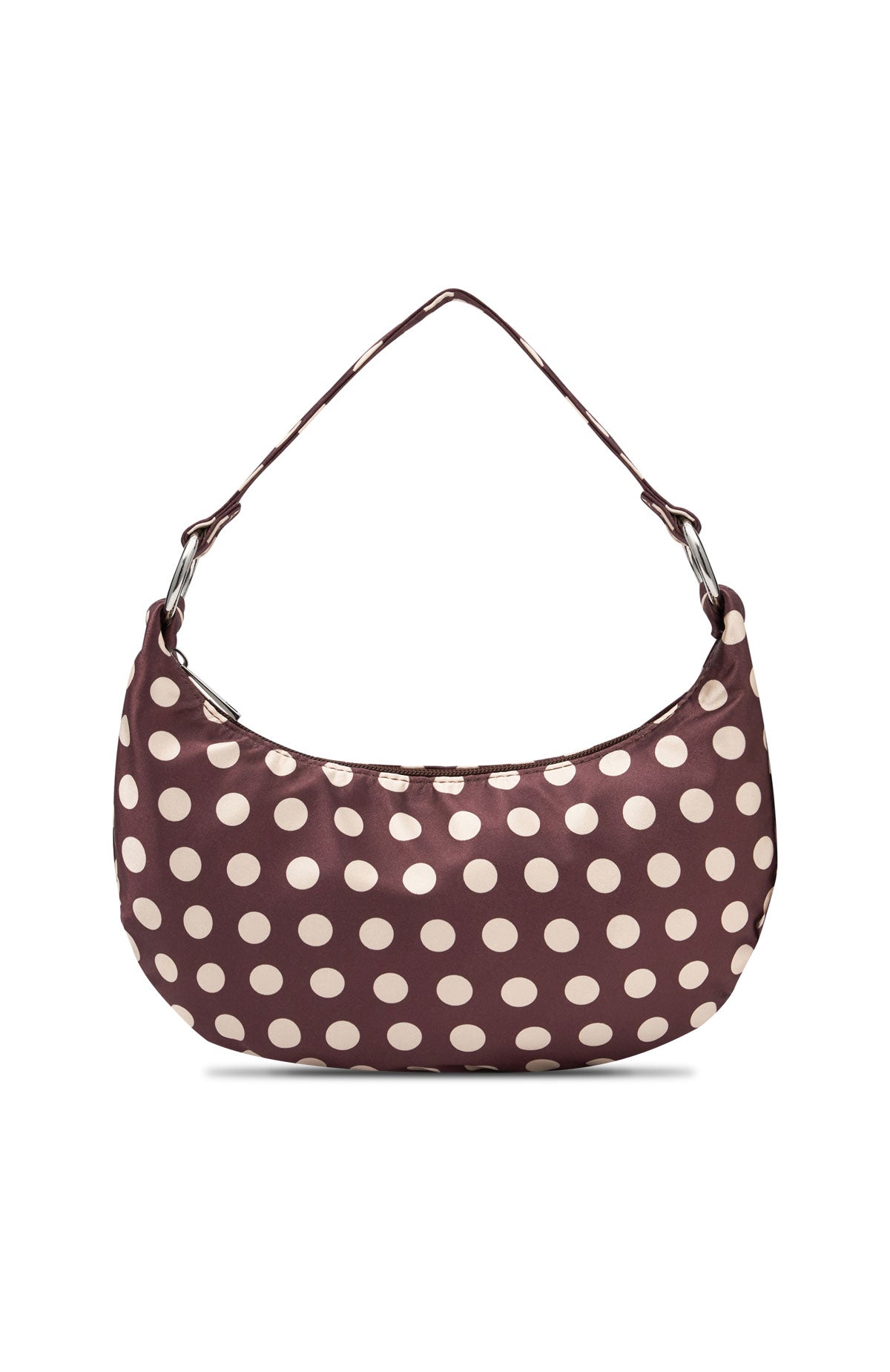 Aydin Shoulder Bag Chocolate Polka Dot - Image 6