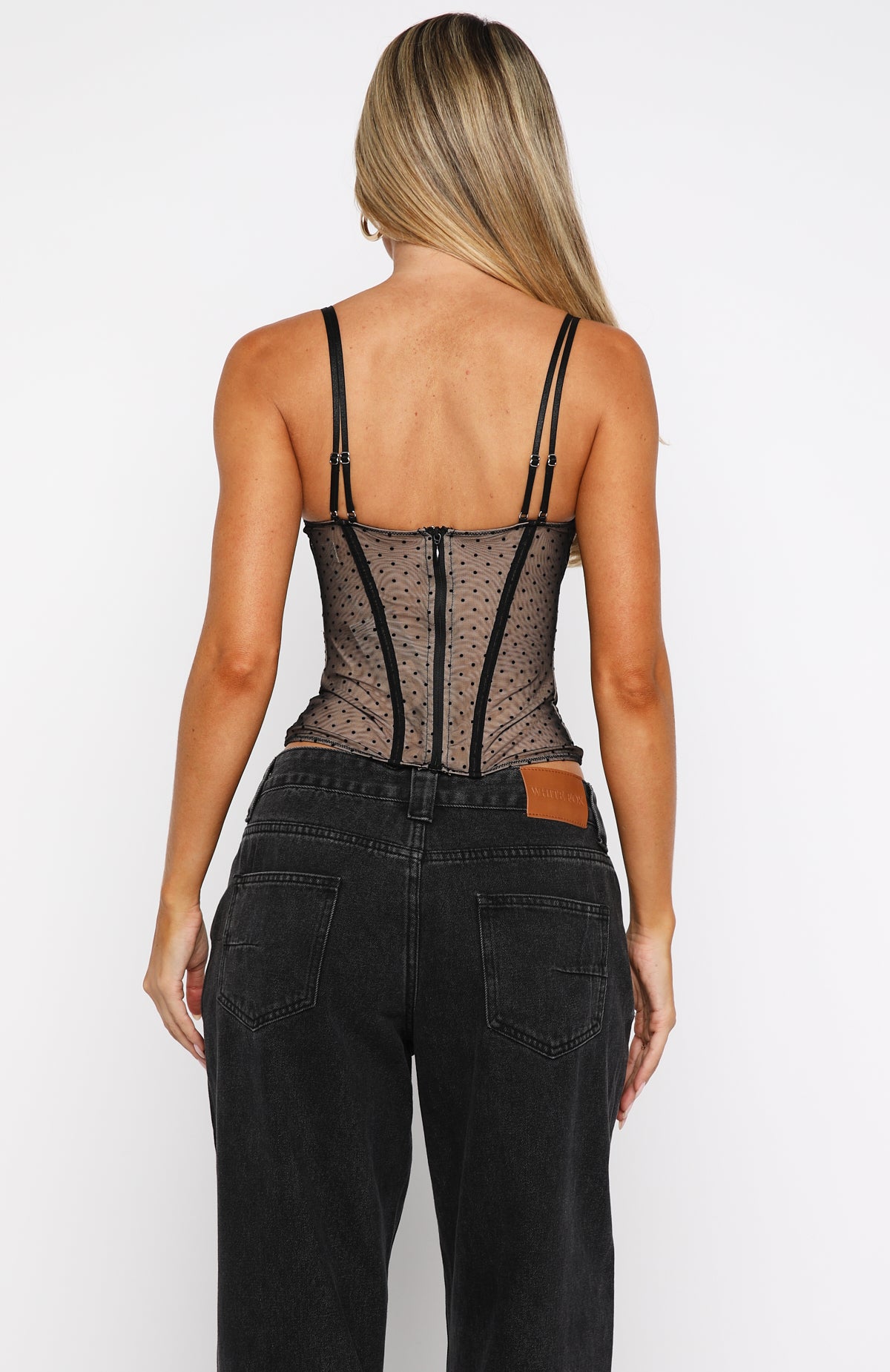 Barely Even Friends Bustier Black - Image 4