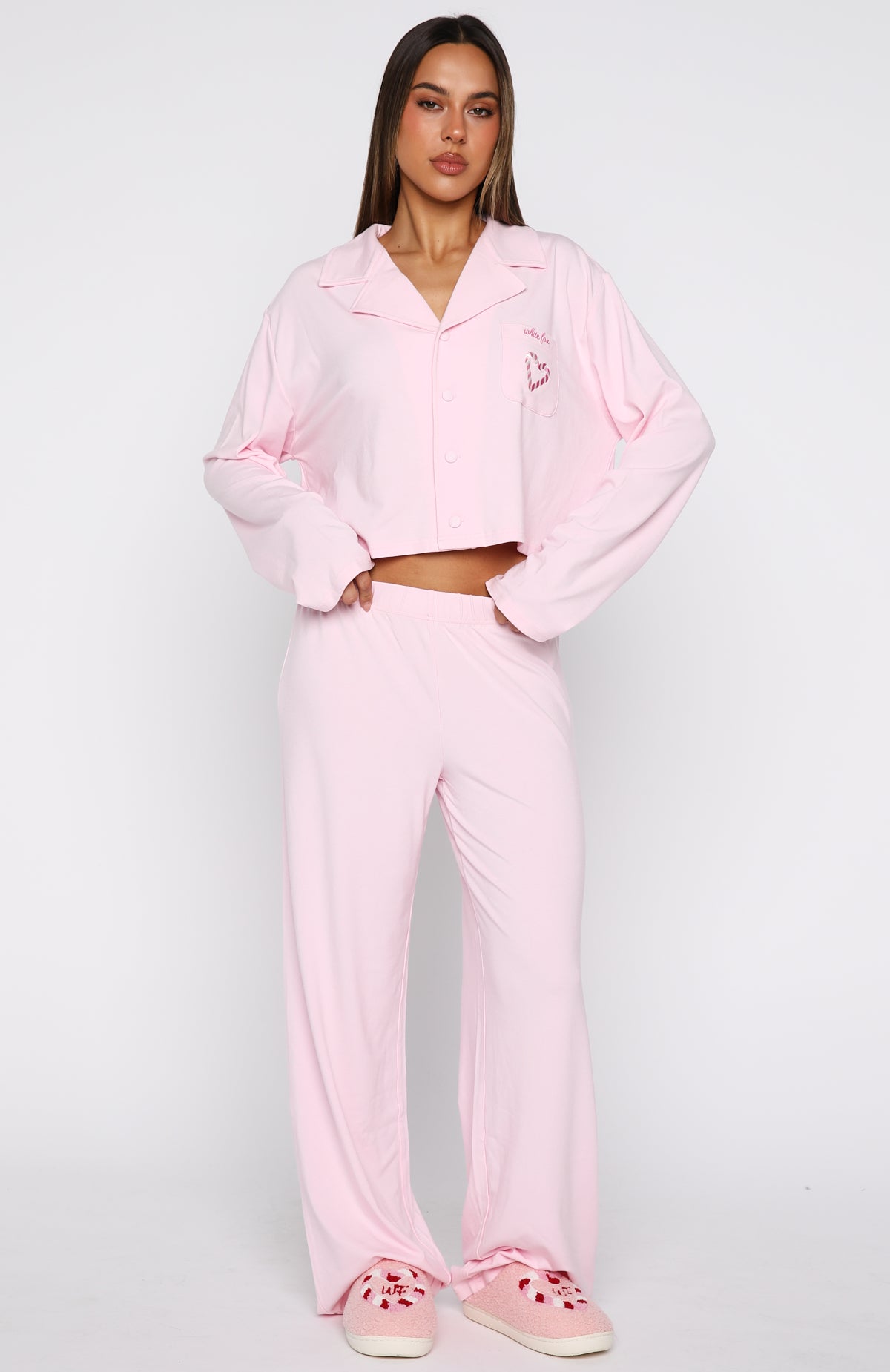 Bedtime Bliss Pyjama Set Soft Pink - Image 3
