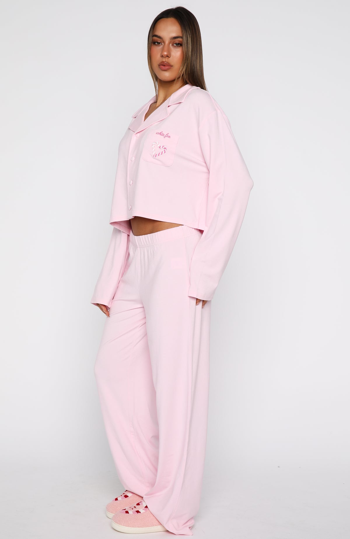 Bedtime Bliss Pyjama Set Soft Pink - Image 4