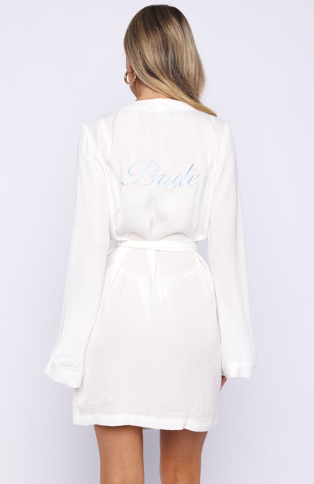 Bridal Party Robe White - Image 4