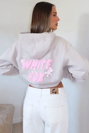 Bubbles & Foxy Friends Oversized Hoodie Shortcake