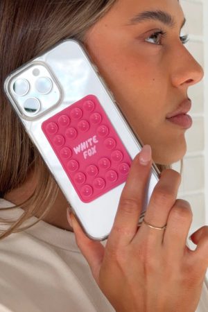 Calling My Cellular Phone Grip Pink