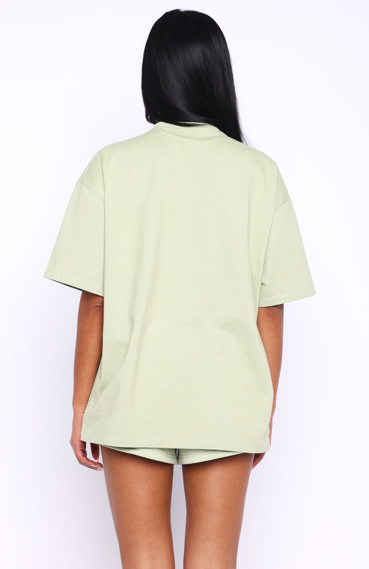 Can't Miss It Oversized Tee Sage - Image 4