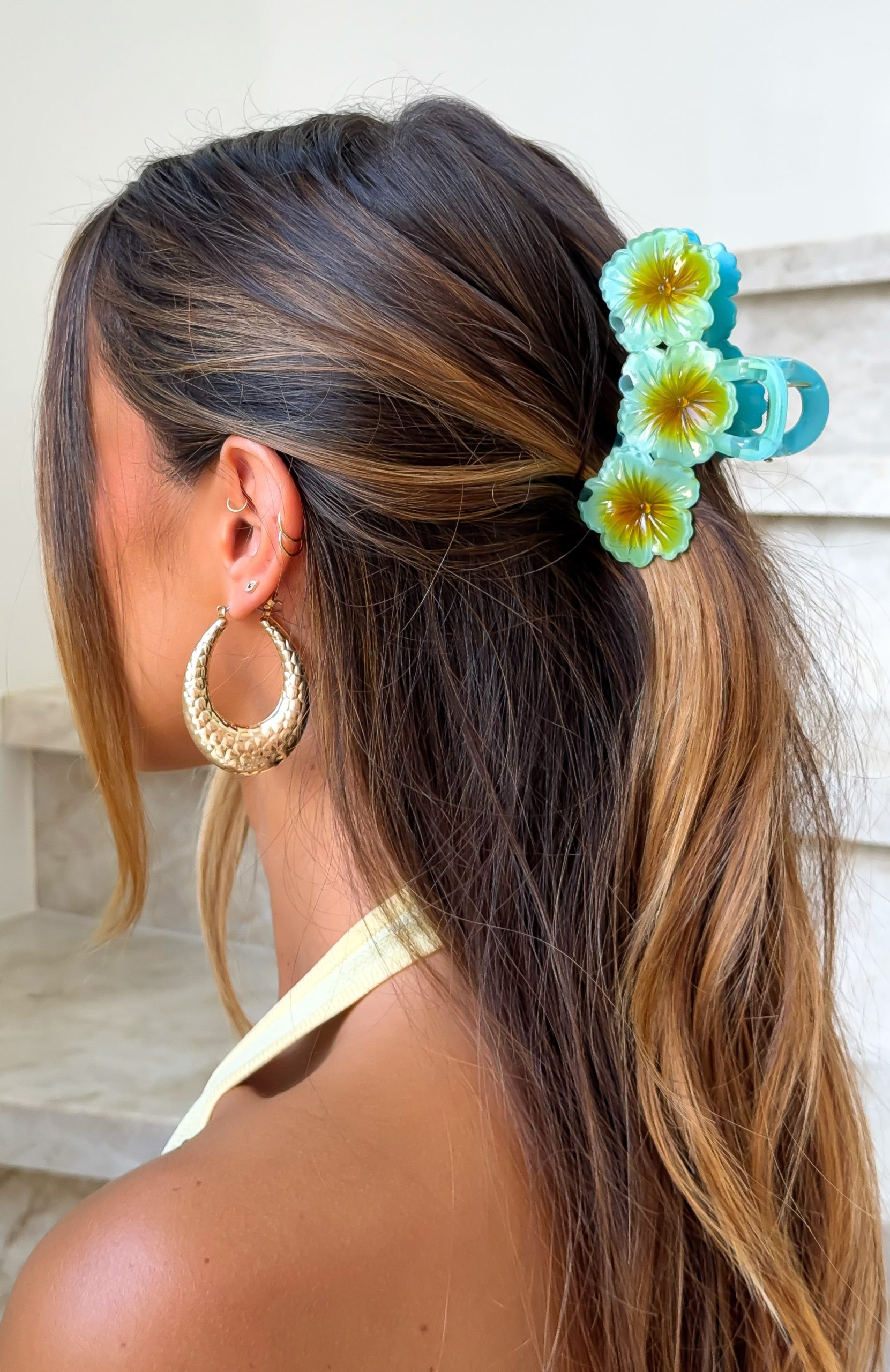 Chantria Hair Clip Blue