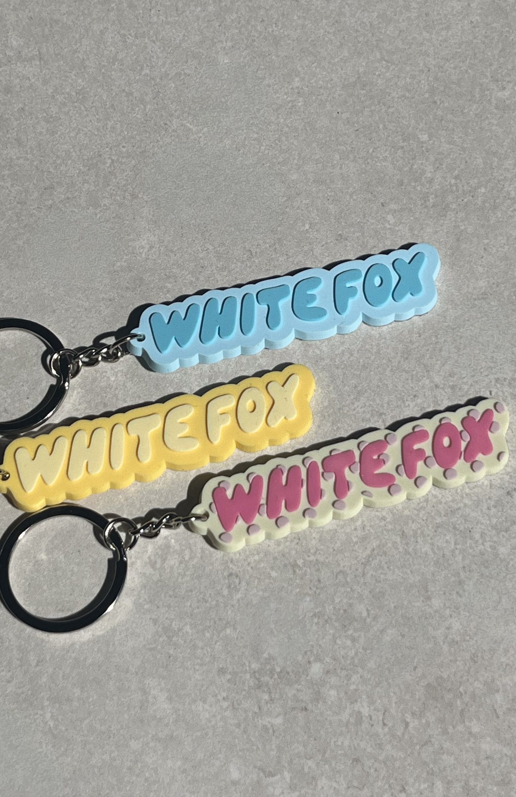 Chasing Rainbows Keychain 3 Pack Pastel Mix