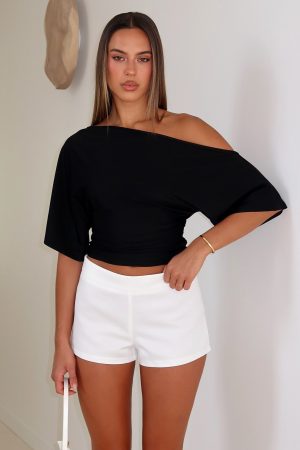 Closing Time Shorts White