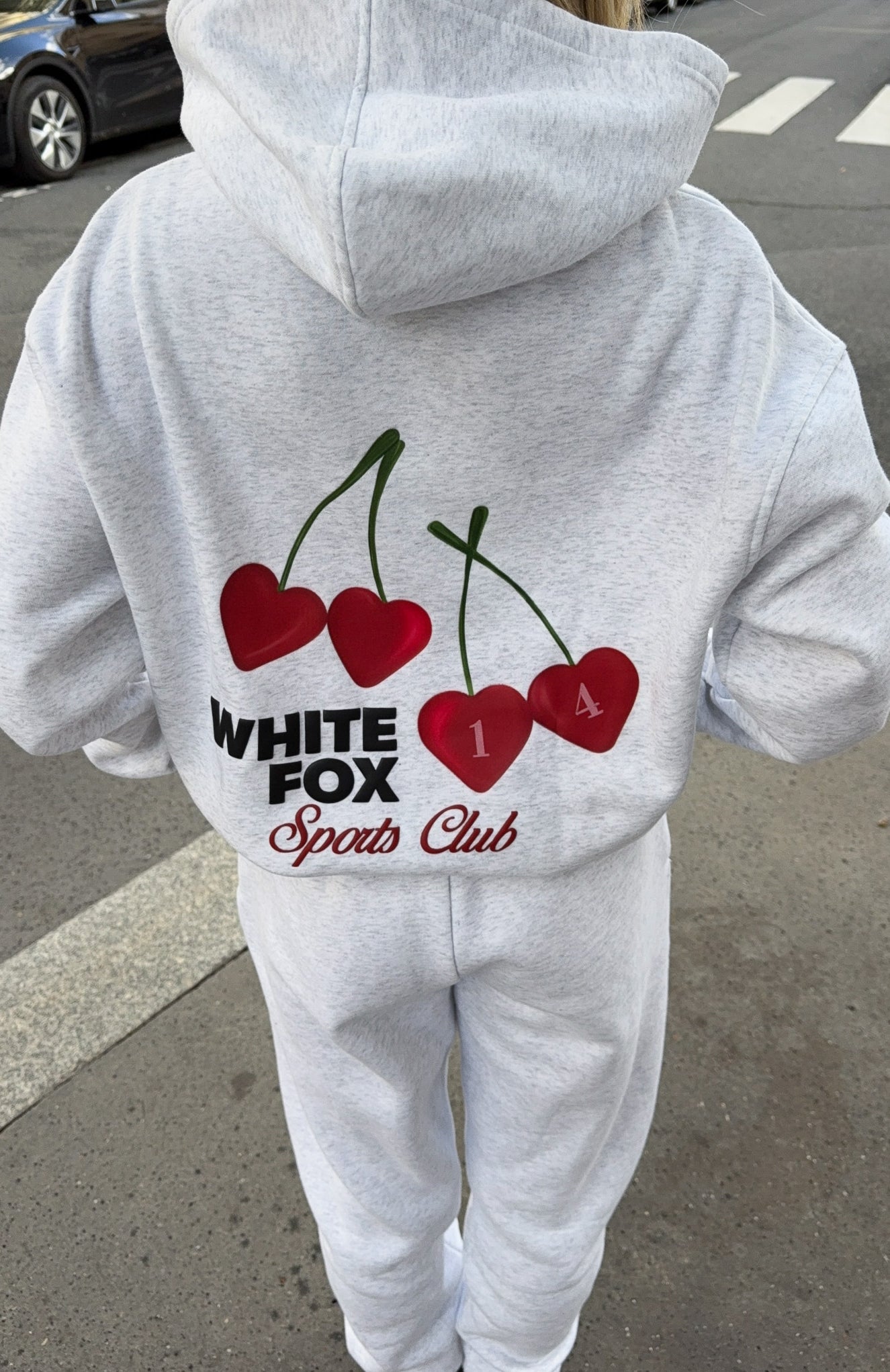 Club 14 Izzy Oversized Hoodie Grey Marle - Image 7