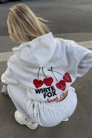 Club 14 Izzy Oversized Hoodie Grey Marle