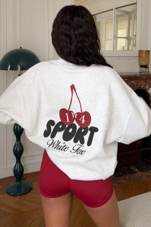 Club 14 Peyton Oversized Sweater Grey Marle