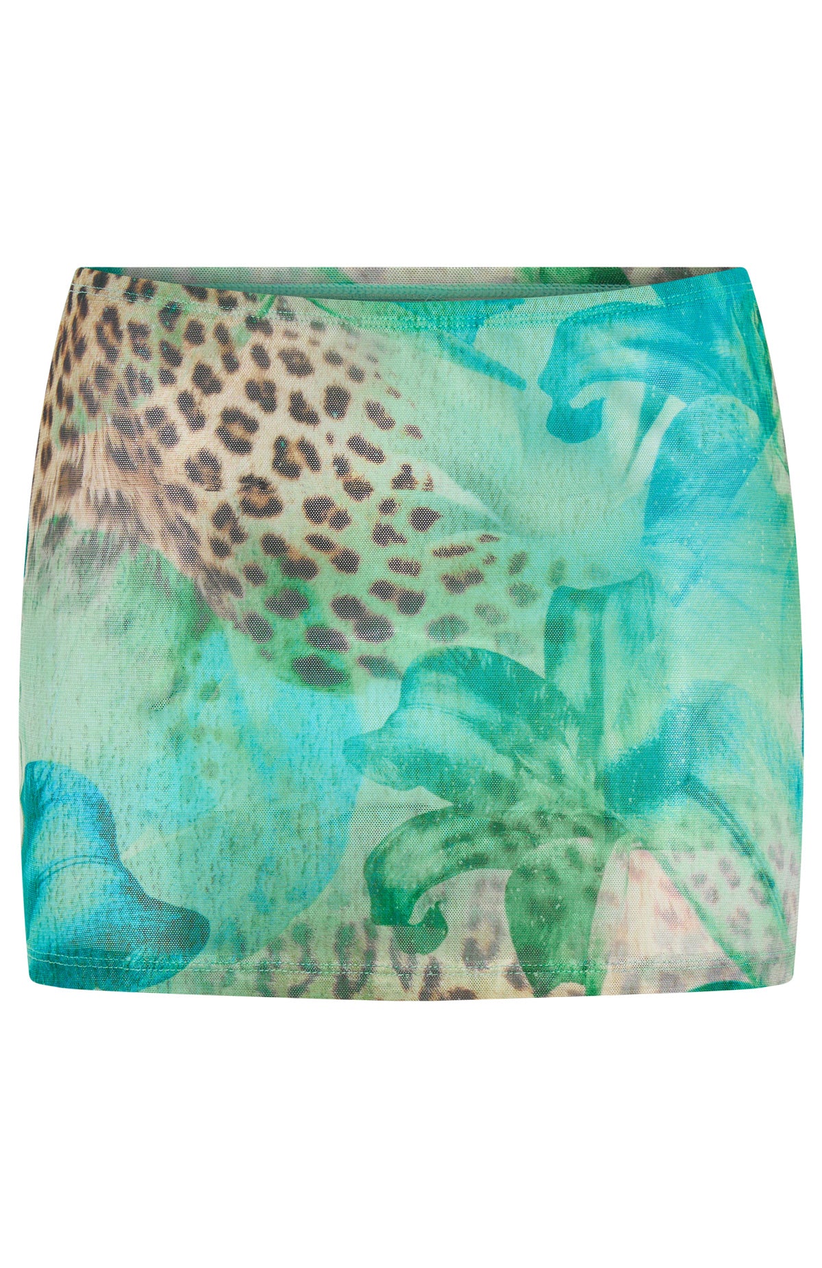 Coastal Breeze Mini Skirt Feline Paradise - Image 7