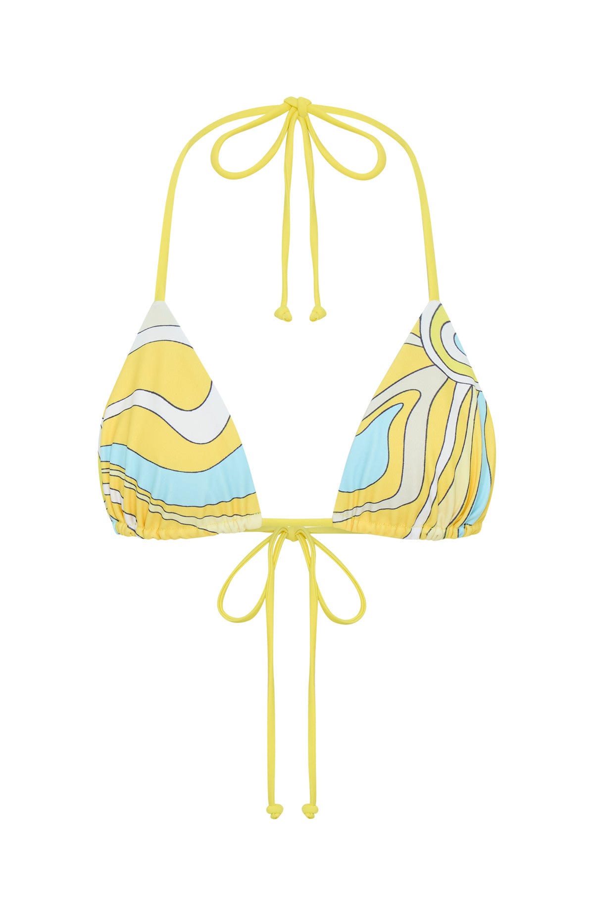 Coolum Reversible Bikini Top Lemontini Fizz - Image 7