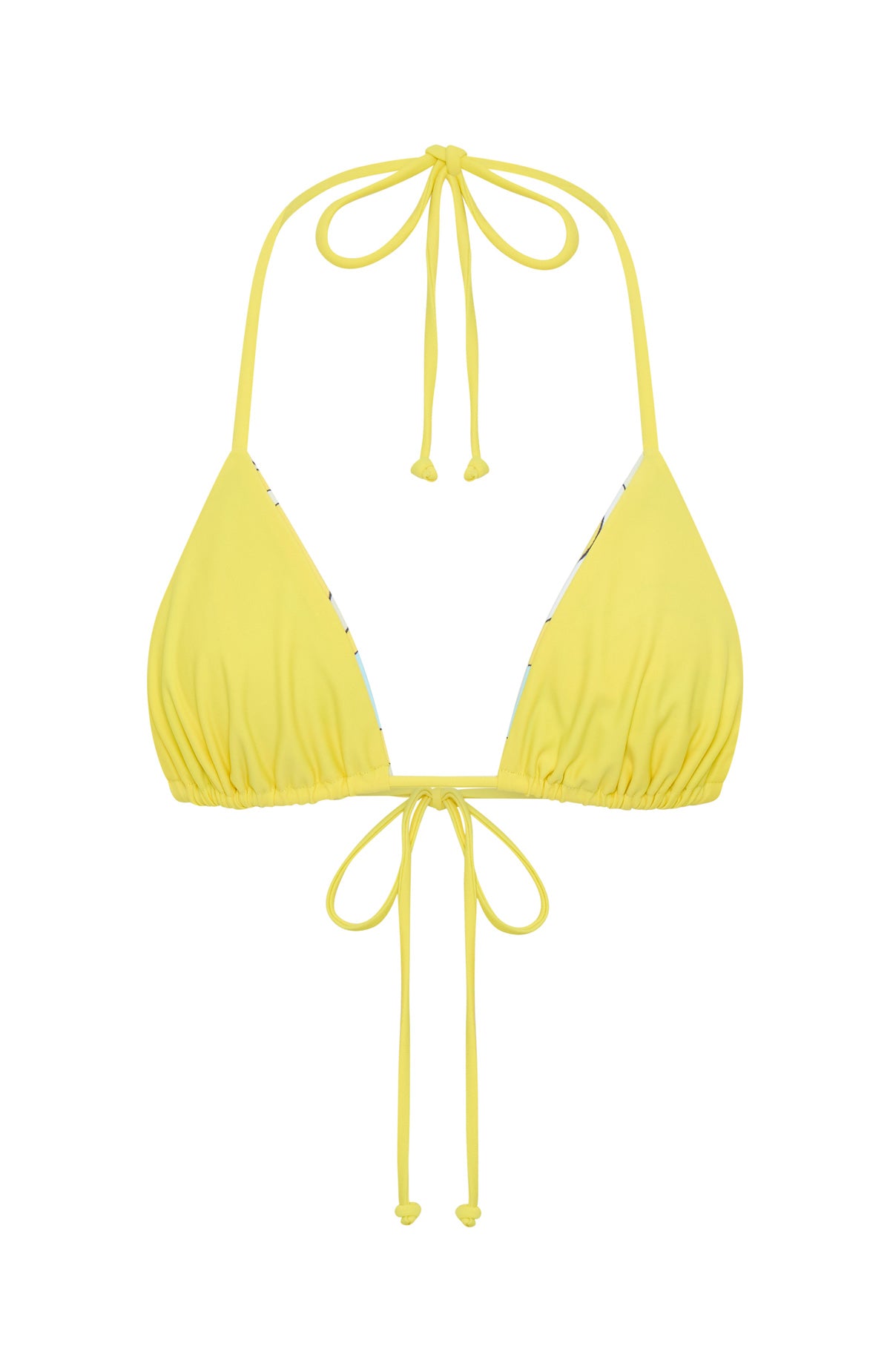 Coolum Reversible Bikini Top Lemontini Fizz - Image 8