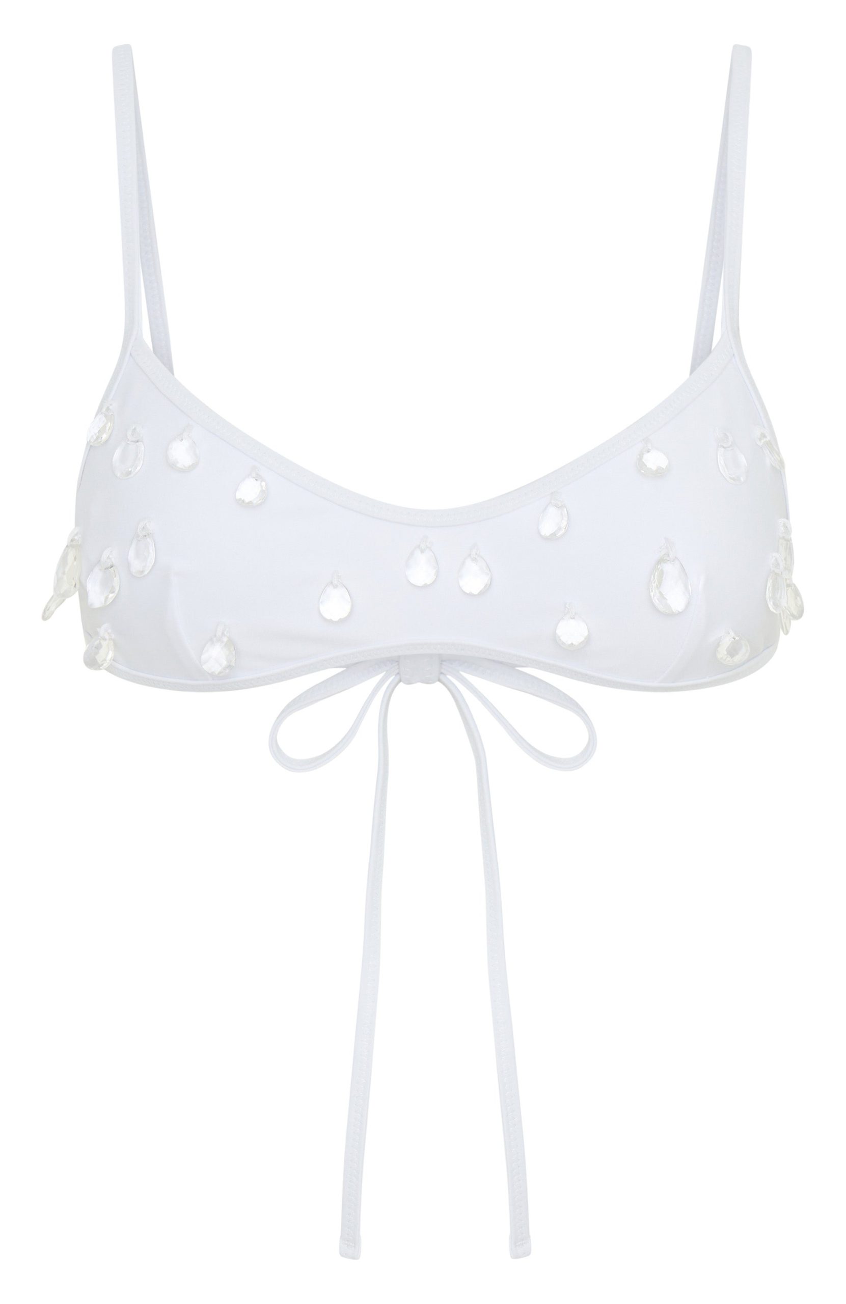 Crystal Coast Bikini Top White - Image 6