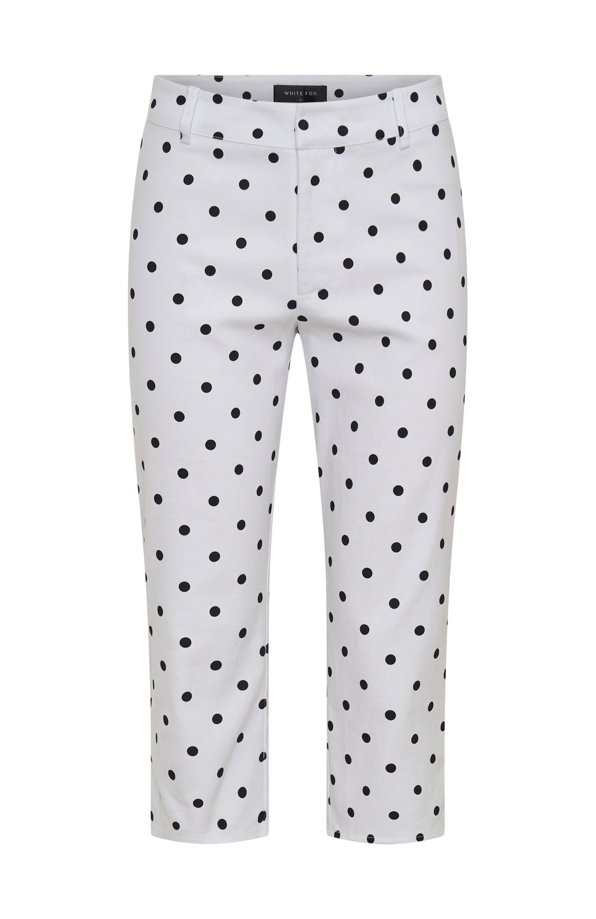 Day For It Capri Pants White/Black Polka Dot - Image 8