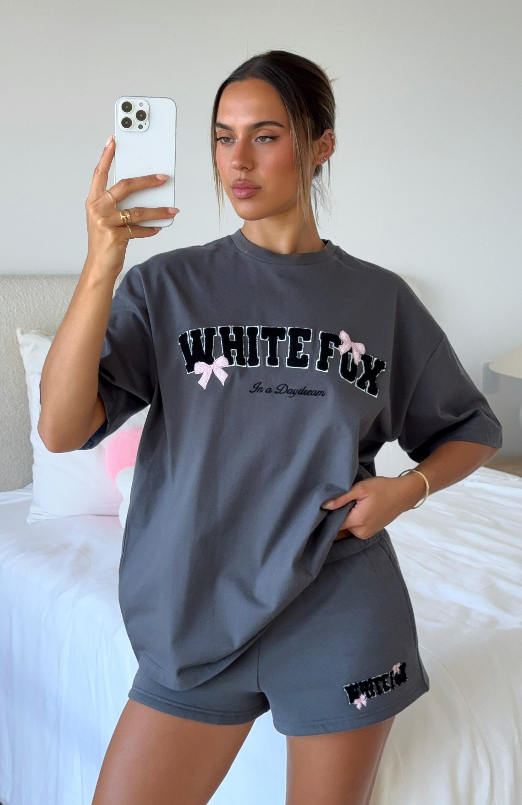 Daydreamers Madeline Oversized Tee Volcanic - Image 7