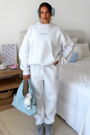 Daydreamers Nadia Sweatpants Grey Marle