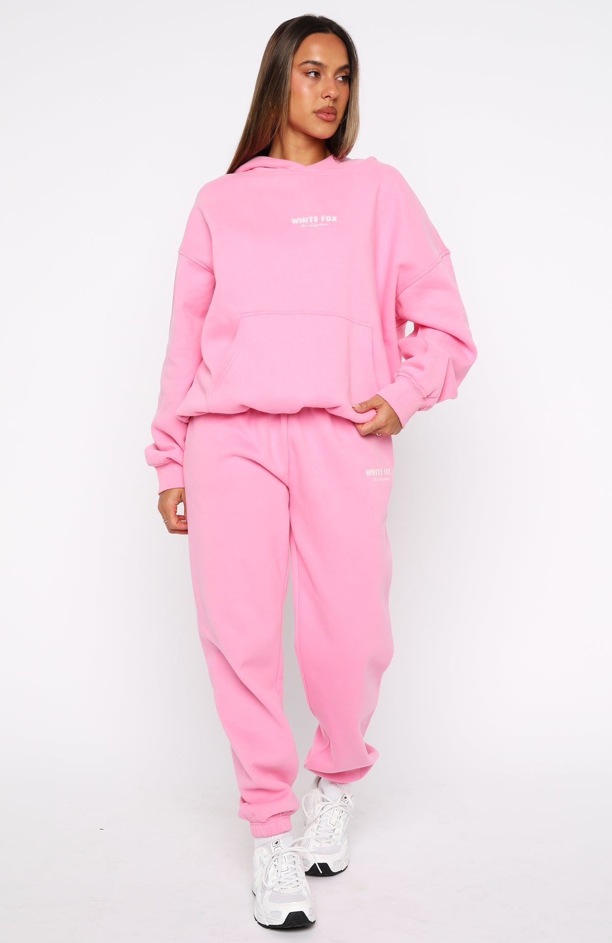 Daydreamers Nadia Oversized Hoodie Bubblegum - Image 5
