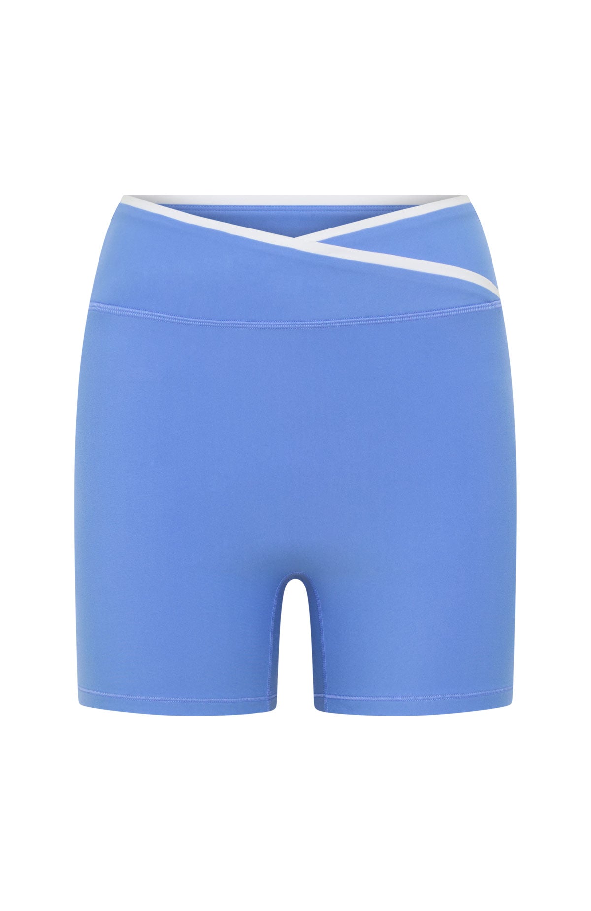Defence Bike Shorts Blueberry/White - Image 6