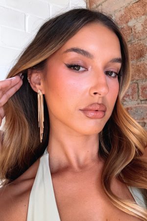 Destan Earrings Gold