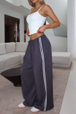 Distant Memories Pants Charcoal