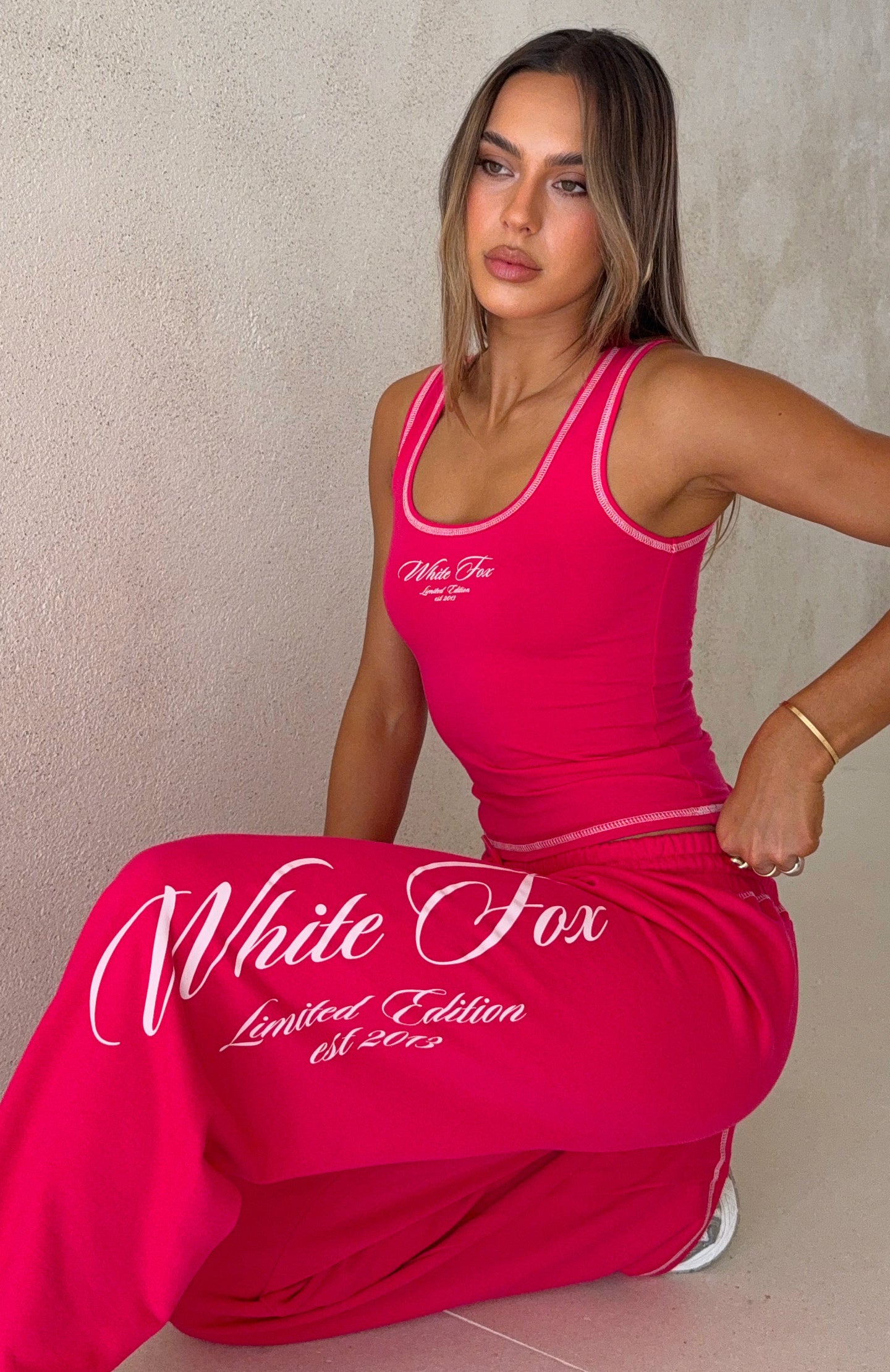 Don't Need Anyone Track Pants Pink - Image 5