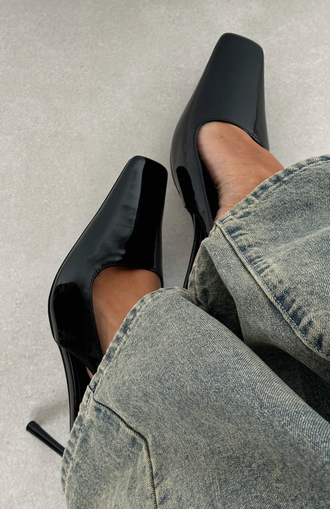 Ella Heels Black Patent - Image 4