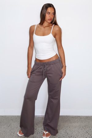 Flicker Of Hope Pants Charcoal