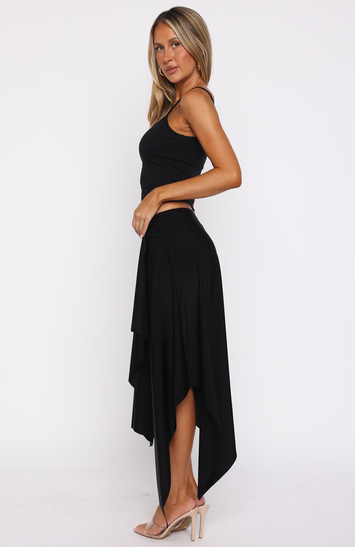 Free All Night Midi Skirt Black - Image 3