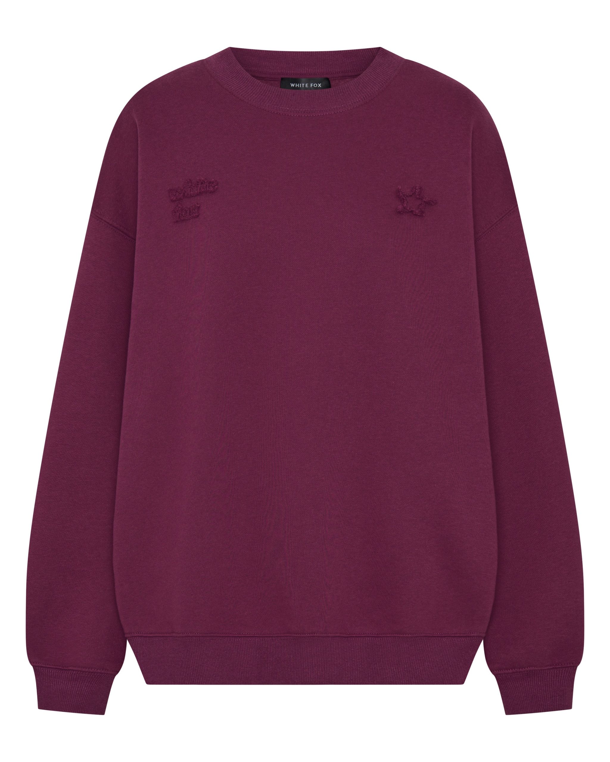 From The Archives Lexi Oversized Sweater Berry - Image 6