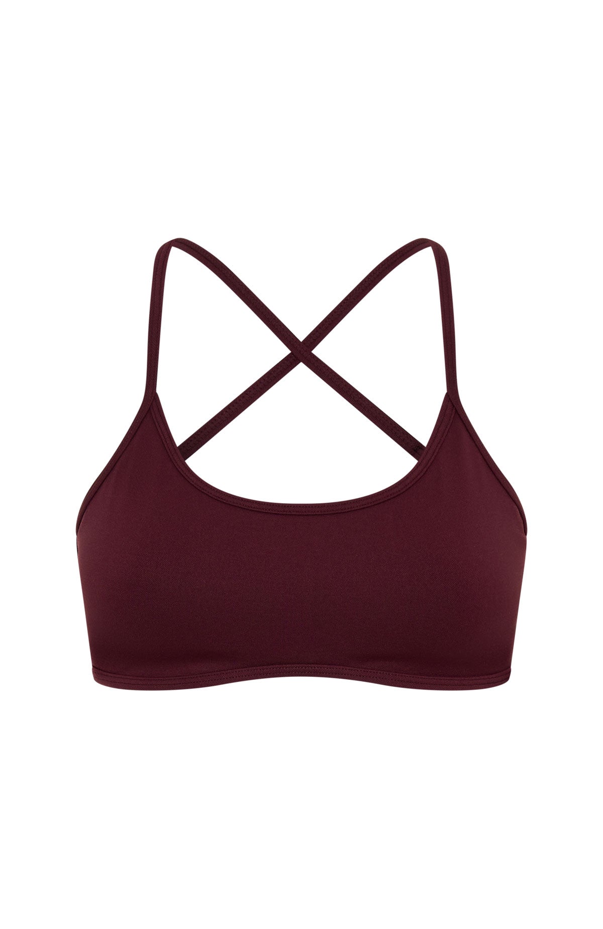 Fuel Seamless Sports Bra Merlot - Image 7