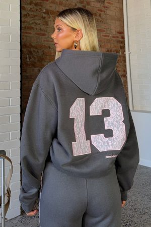 Gave You Everything Oversized Hoodie Volcanic