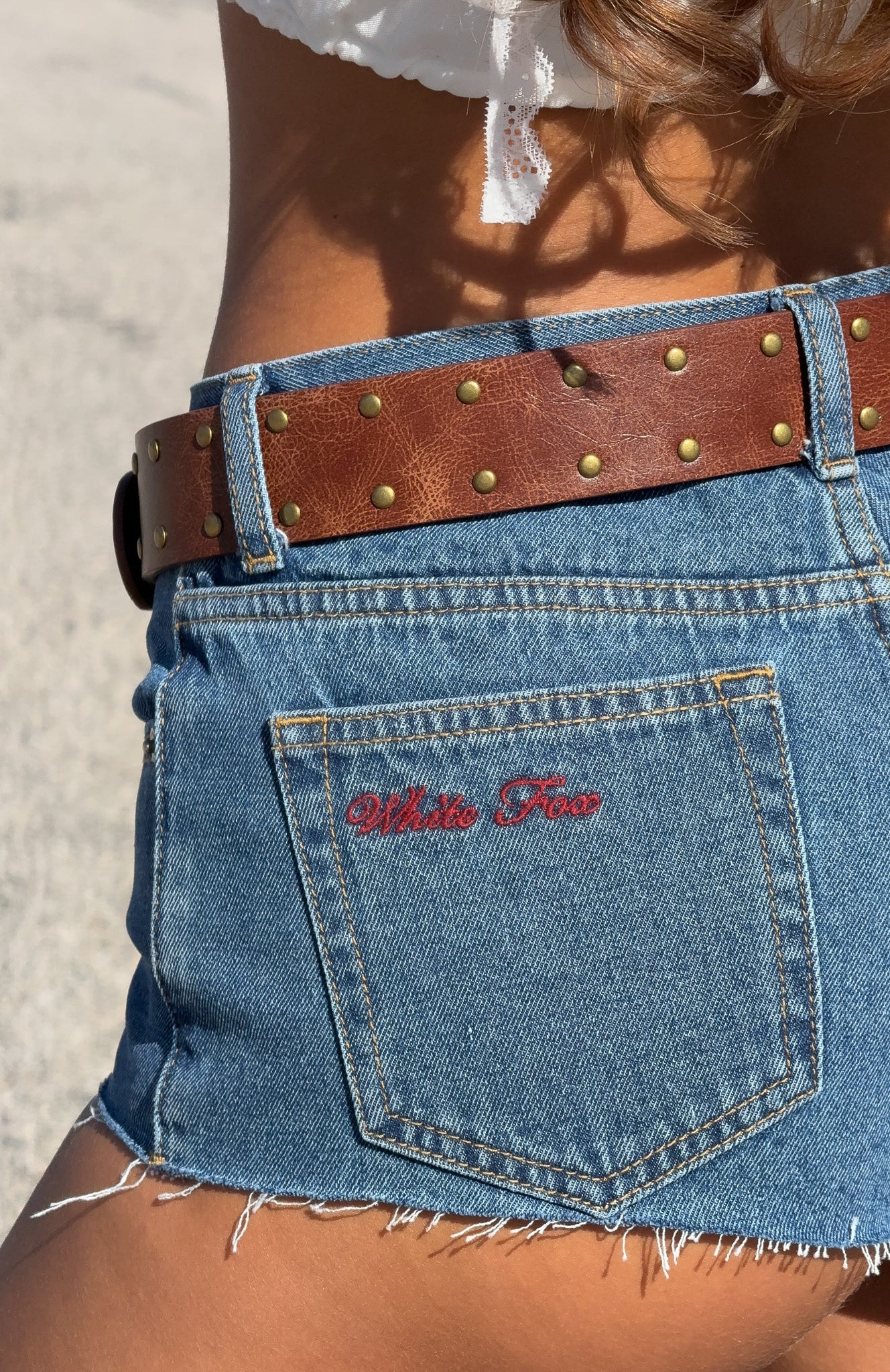 Gelina Belt Vintage Gold/Tan - Image 3