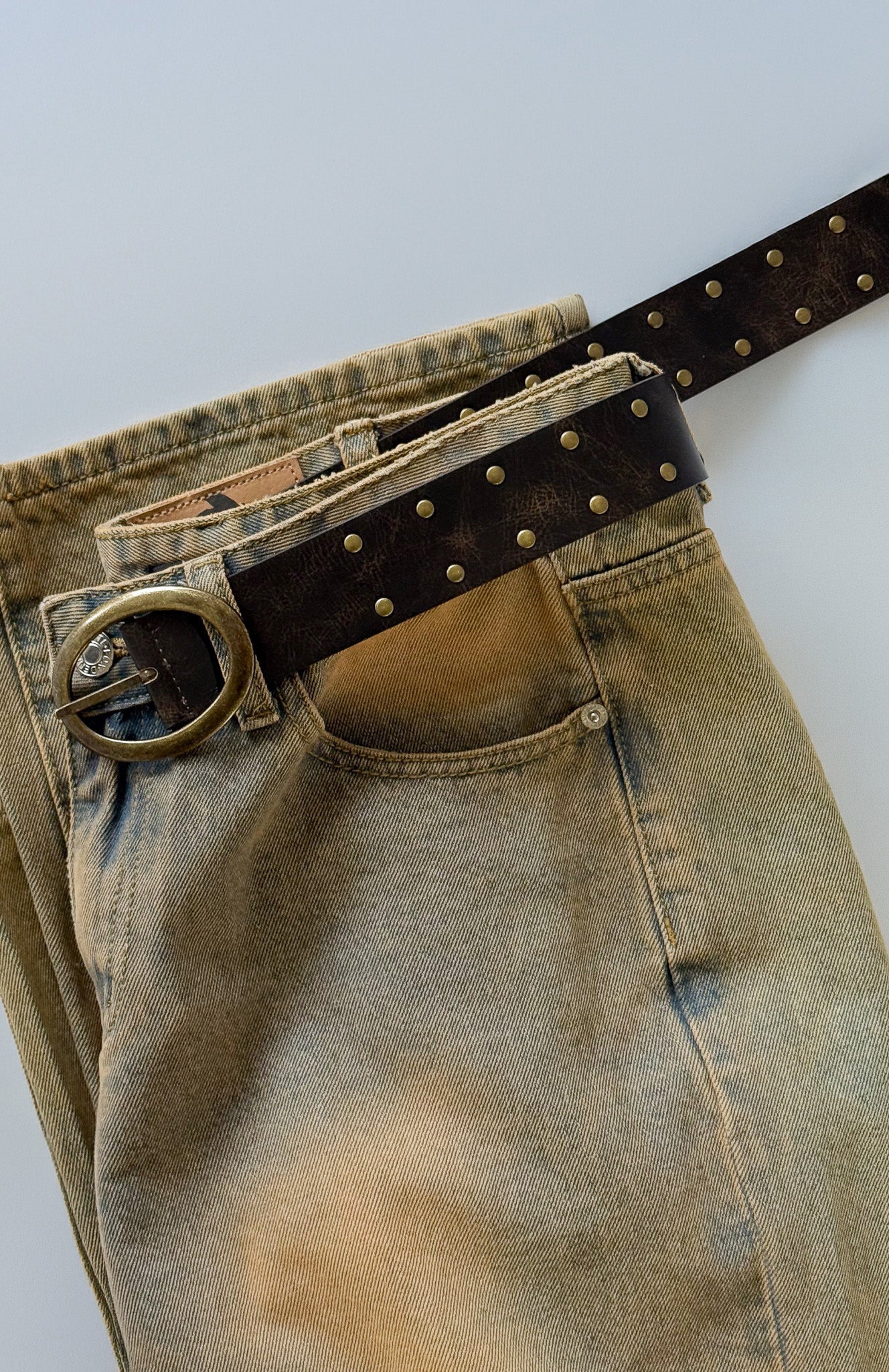 Gelina Belt Vintage Gold/Black - Image 4