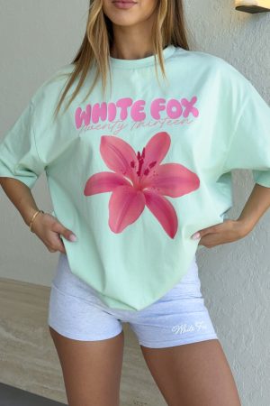 Got That Glow Oversized Tee Mint