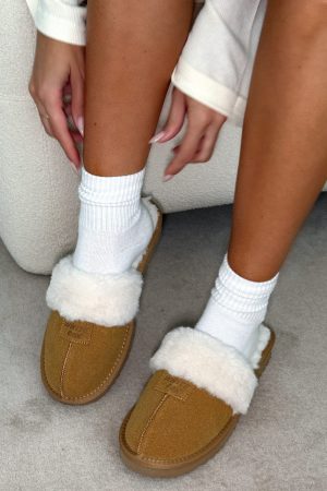 Grayson Slippers Chestnut