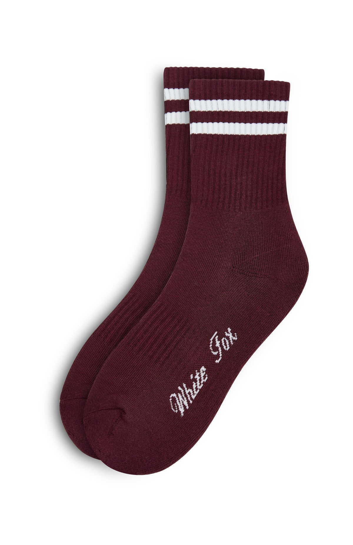 Grounded Socks Merlot/Cream - Image 5