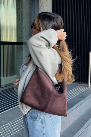 Hadley Shoulder Bag Chocolate