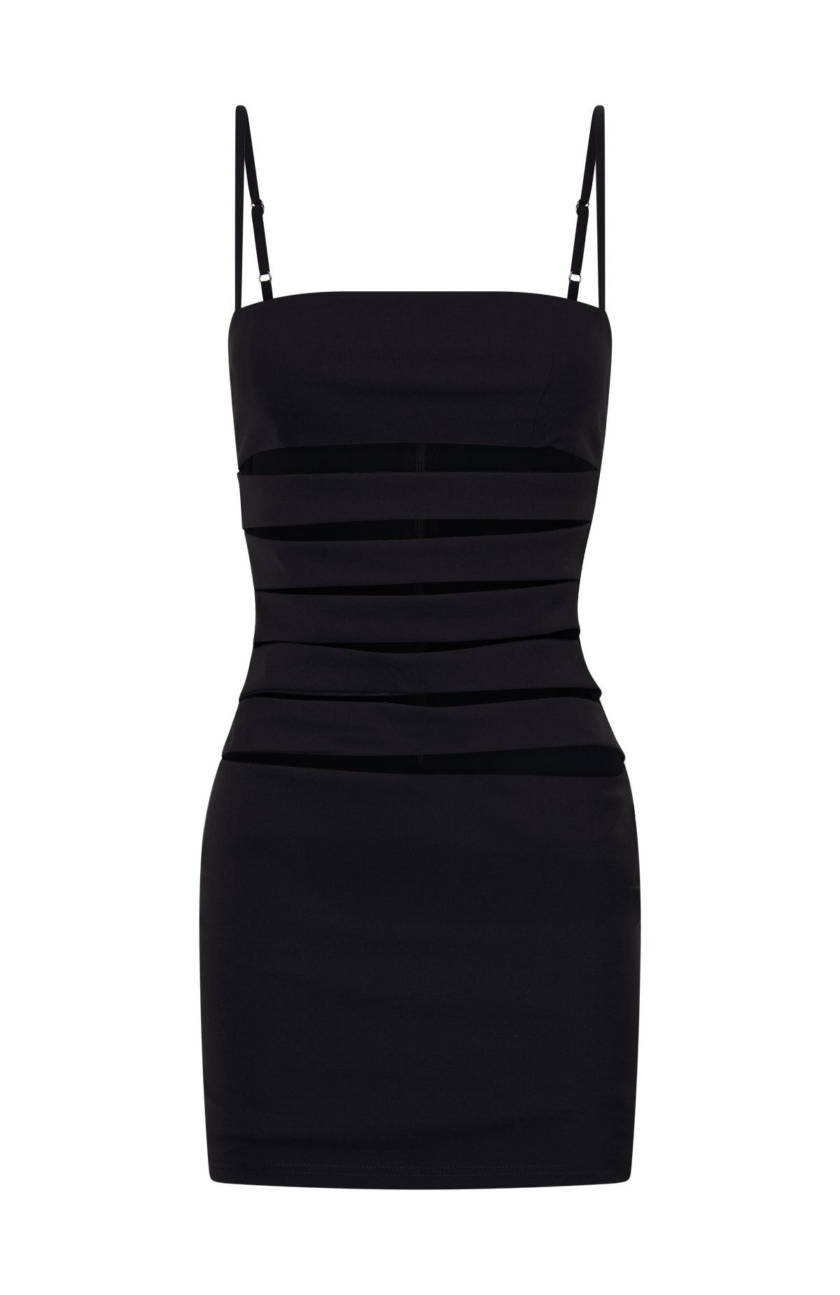 He Won't Hear This Mini Dress Black - Image 7