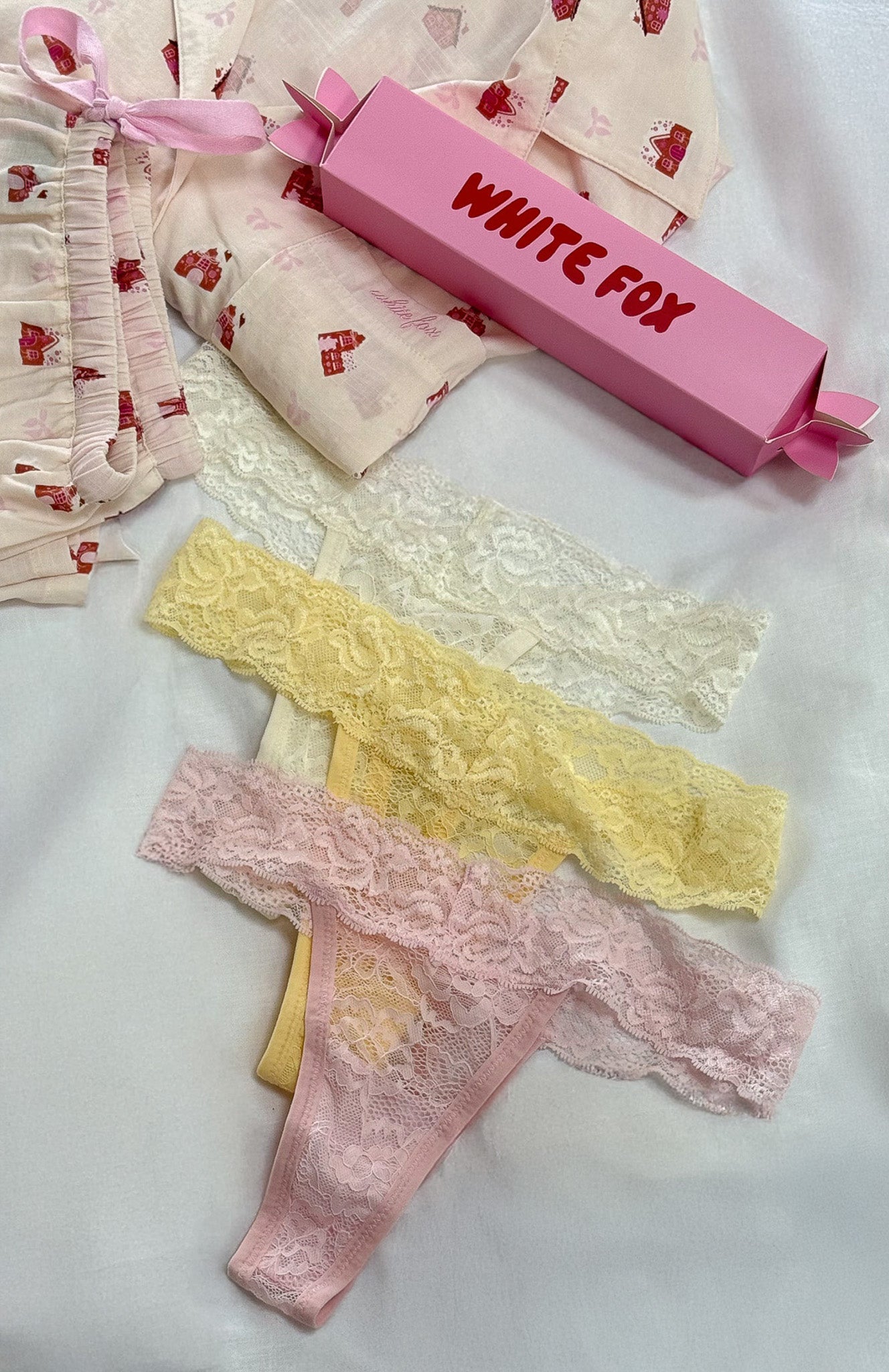 Heart Strings Underwear Set Pastel Mix - Image 2