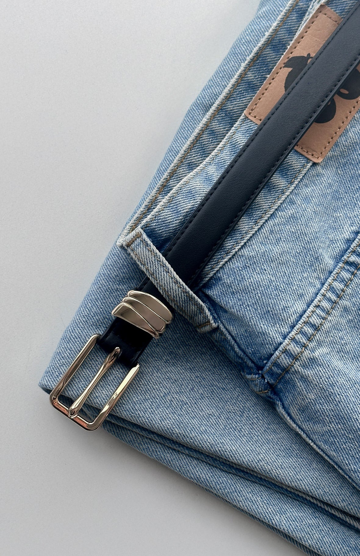 Hudson Belt Black/Gold - Image 2