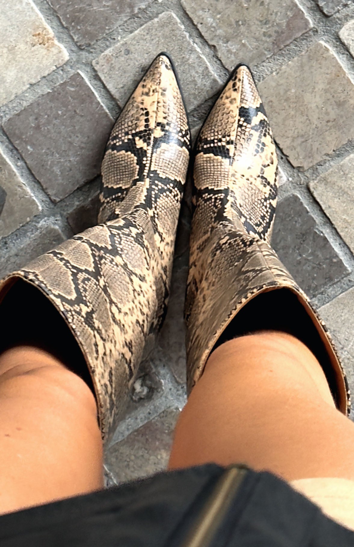 Juliette Knee High Boots Snake - Image 4