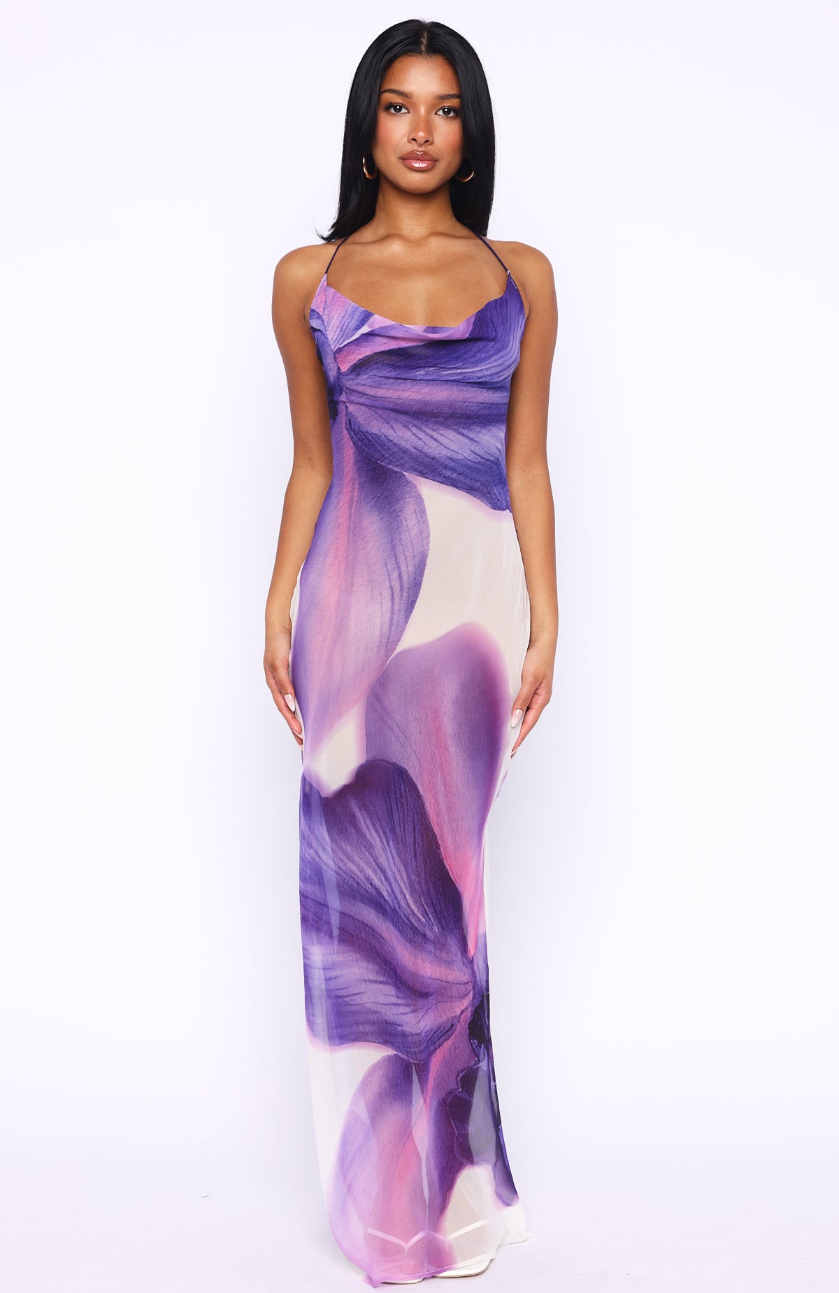 Just For Me Maxi Dress Hyper Floral - Image 2