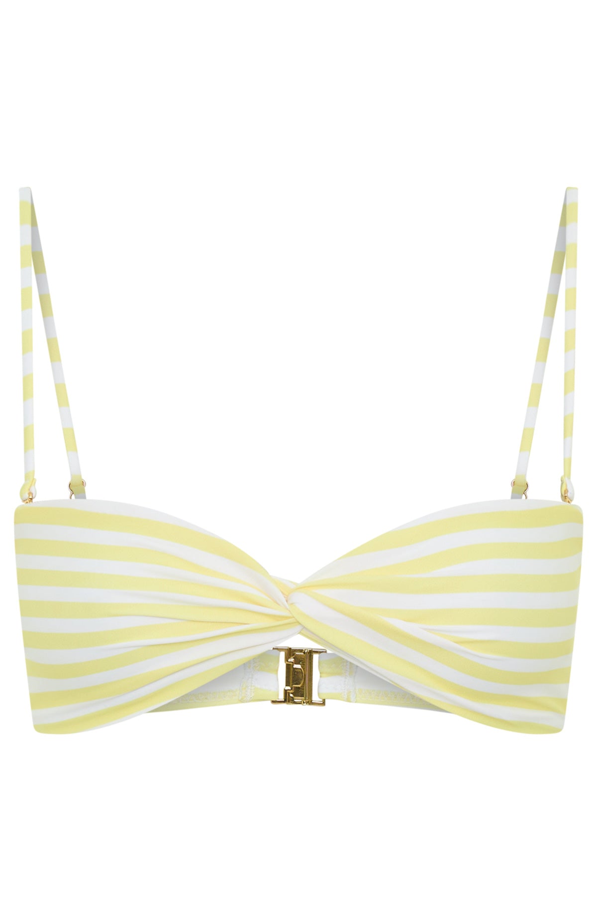 Kaya Bikini Top Lemoncello Stripe - Image 11