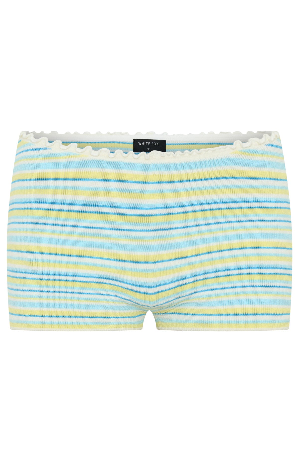 Kiss Me Sweet Knit Shorts Seaside Stripe - Image 8