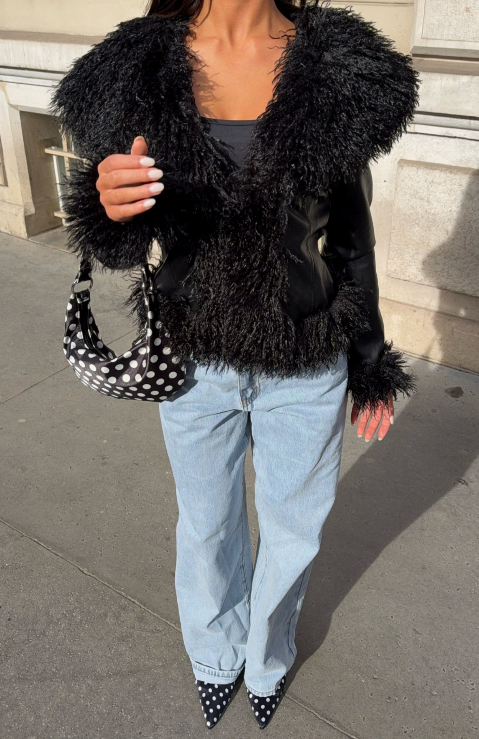 Level Playing Field PU Jacket Black - Image 8